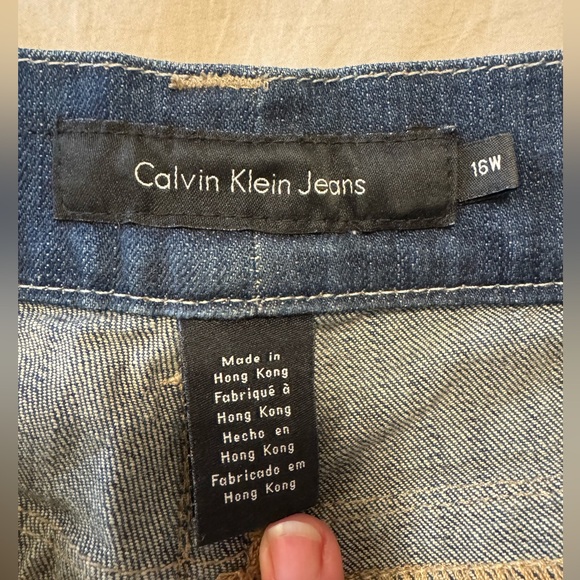 Calvin Klein jeans size 16w - Picture 3 of 3